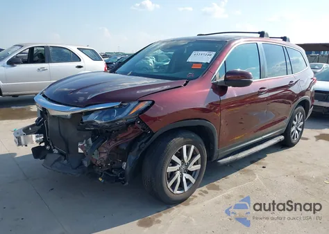 2019 Honda Pilot Ex-L z USA, uszkodzony, nr VIN 5FNYF6H52KB027810